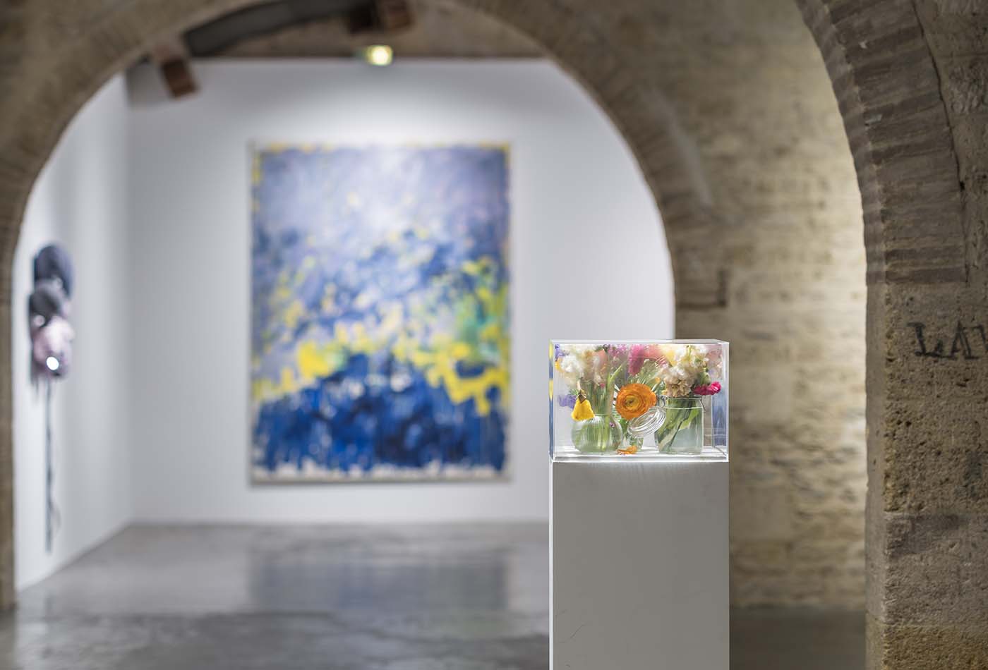 Vue de l'exposition Pollen, Capc, 2025. Photo : Arthur Péquin