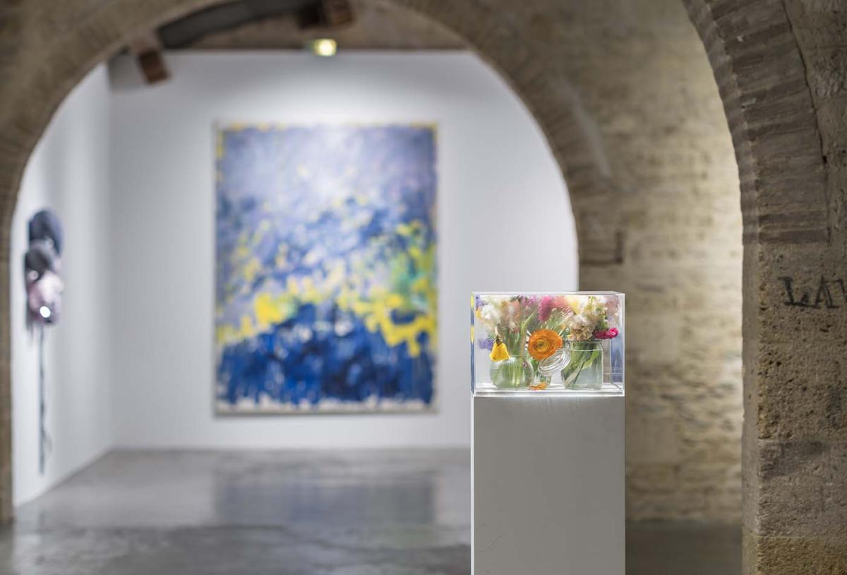 Vue de l'exposition Pollen, Capc, 2025. Photo : Arthur Péquin